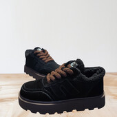 Натуральна замша!❄️Зима!❄️Стильні зручні черевики/кросівки