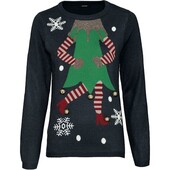 7302..чудовий новорічний светр esmara .M 40/42