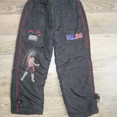 Теплые зимние штаны на мальчика