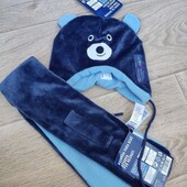 Lupilu велюровий утеплений комплектик на 74/80 6 /12 міс