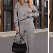 Костюм рубчик фліс в лоті графіт