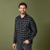 Качественная вельветотвая рубашка Livergy Германия, размер M (39/40)