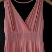 Довга сукня персикового кольору