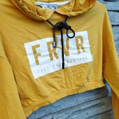 ❤️☀️❤️ Классный худи укороченный, реглан футболка, состояние нового. Ставка=купить Сразу ⚡❗