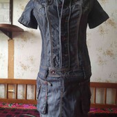 круте джинсове платтячко, л