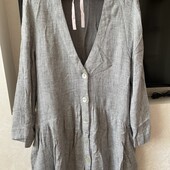 Туніка Зара, світло сіра xc,s