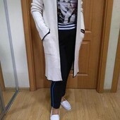 Модный теплый кардиган с карманами. размер 12-14 ZARA