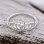 Каблучка 'Xuping' Фіаніт (Родій) 059164