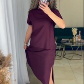 Дешевше ніж в TikTok. Легкий і стильний костюмчик. р.46-48. Будете задлволені. Заміри в описі.