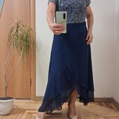 Красиве комбіноване мереживом плаття розмір 14-16