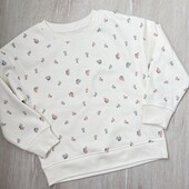 Primark.Утеплений світшот для дівчинки 110(4-5 р)