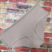 Арт.0567 трусики жіночі хіпстери бавовняні з мереживом від c&a розмір євро ххl