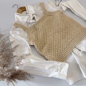 Трикотажний вʼязаний топ Від класного бренду