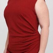 Елегантна щільна сукня бордо р.XL H&M