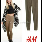 Базові брюки, еластичний твіл, h&m