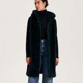 Подовжений жилет від reserved. гарне штучне хутро