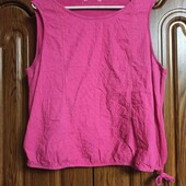 Яскрава літня футболка р.18, котон, прошва