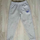 Rebook брендовые теплые штаны джоггеры внутри начес на мальчика рост 122/128 см 