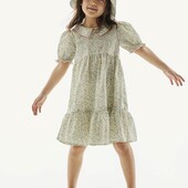 Трендова котонова сукня, 5-6 років