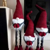 Новорічний чарівний гном ельф 95 см