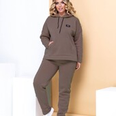 Батал! Теплі жіночі костюми, 50-52, 54-56 розміри!