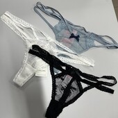 989. Стрінги мереживні 3 шт xl