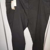 Чорні джинси великого розміру Slim Leg ( пот -63, поб -75)