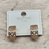 Сережки 'Xuping' (позолота 18к) 064678