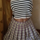Топ молочний у смужку S,M