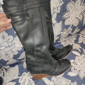 Fly London made in Portugal 39p 26см якісні шкіряні чоботи