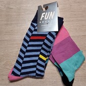 Fun socks! Трикотажні круті високі чоловічі шкарпетки 41-46 розмір 2 пари! Лот 30