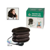 Лікувальний надувний комір для розвантаження та масажуПодушка витягувальна ортопедична ostio (остіо)