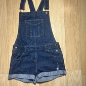 Джинсовий комбінезон 8-9 років, новий