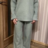 Теплий вязаний костюм, 44-46