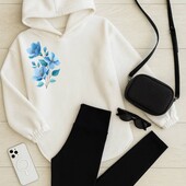 Комплект толстовка+ лосины на флисе