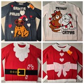 Новорічні светрики, лот один на вибір