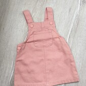 Primark.Джинсовий сарафан для дівчинки 68 (3-6 місяців)