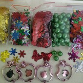 Набір сніжинок і наместин, 1150шт