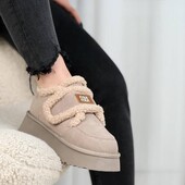 Хіт сезону! Круті черевики/лофери/уги.Зима! Натуральна замша і хутро.