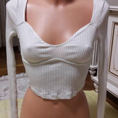 Розпродаж! Топ у рубчик