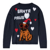 Светр з новорічним принтом Pepperts 146\152