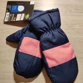 Германия! Термоперчатки, варежки, краги для девочки! 6,5 размер! Лот 28