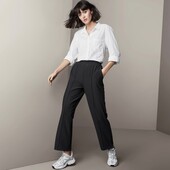 Стильные функциональные брюки рубчик