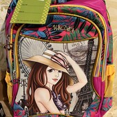 Детский рюкзак с перламутровыми змейками