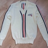 Чоловічий светр 50% вовна S-M-розмір.