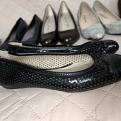 Geox respira uk5 38p лаковані балетки