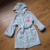 Прекрасний, плюшевий халатик, Свинка Пепа, 3-4р