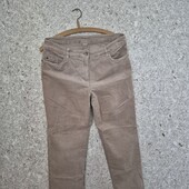 Теплі, вельветоові штанці, стрейч, без дефектів, бежеві ✨