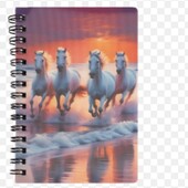 Блокнот на спирали, 3 Д. 2 шт в лоте