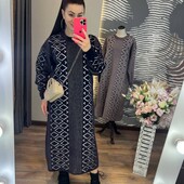 Теплое платье альпака разные цвета новинки сезона